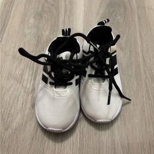Adidas Kids White Sneakers